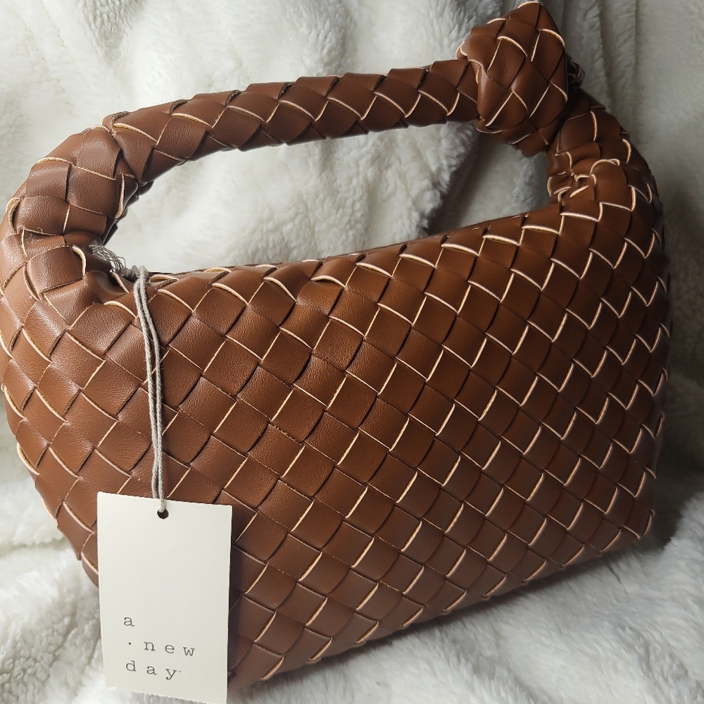 A New Day Woven Tote Bag